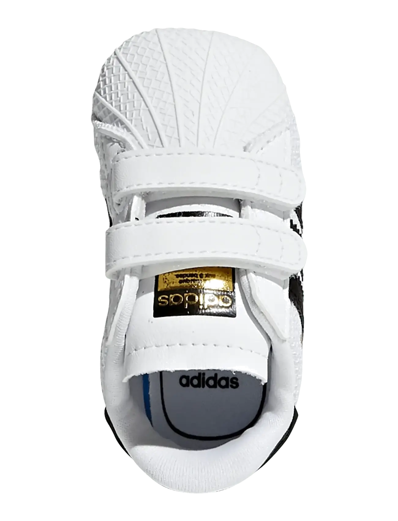adidas Originals - SUPERSTAR CRIB - low-top sneakers - ftwwht/cblack/ftwwht - 4