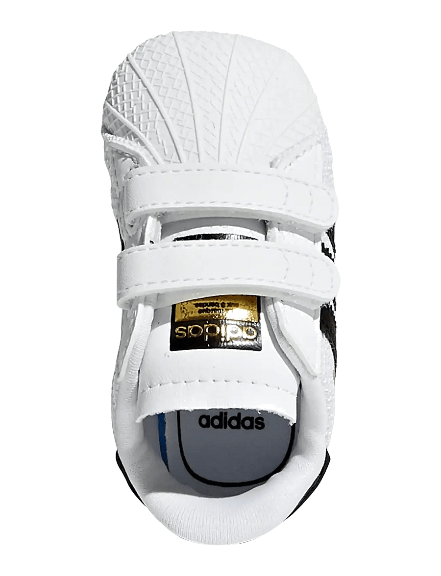 adidas Originals - SUPERSTAR CRIB - skór - ftwwht/cblack/ftwwht - 4