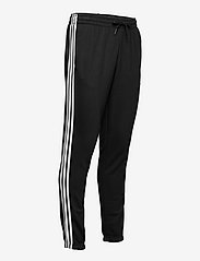 adidas Sportswear - Essentials French Terry Tapered 3-Stripes Joggers - zemākās cenas - black/white - 3