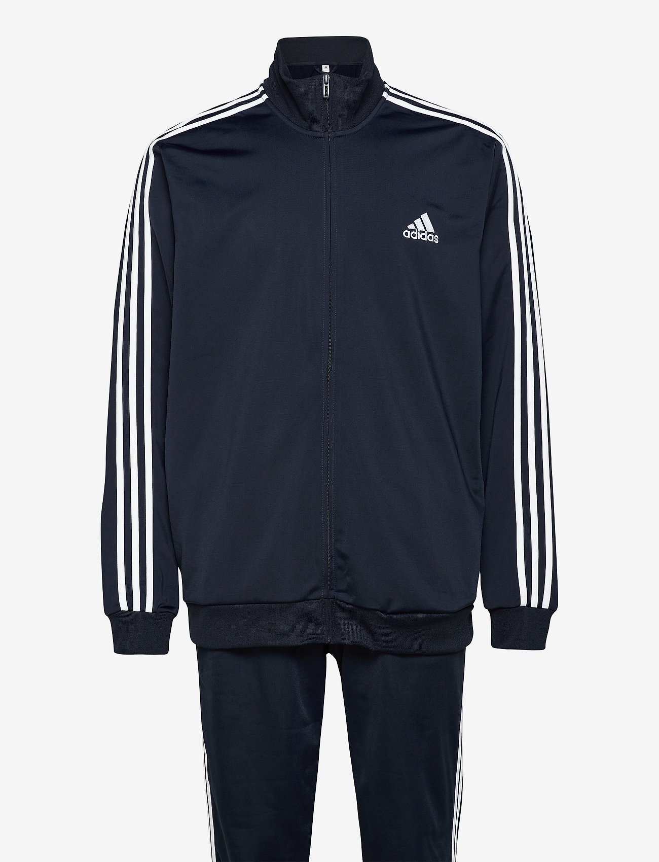 adidas Sportswear - Primegreen Essentials 3-Stripes Track Suit - truien en hoodies - legink/white - 0