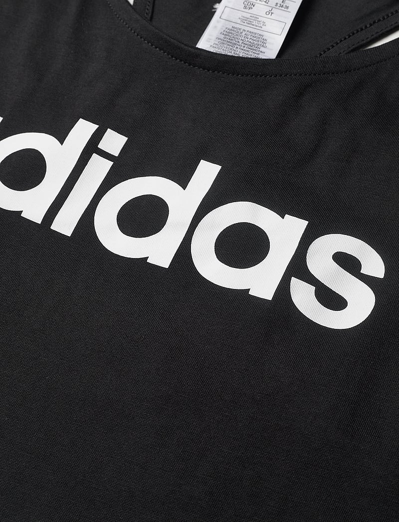 adidas Sportswear - ESSENTIALS LOOSE LOGO TANK TOP - tanktops - black/white - 4