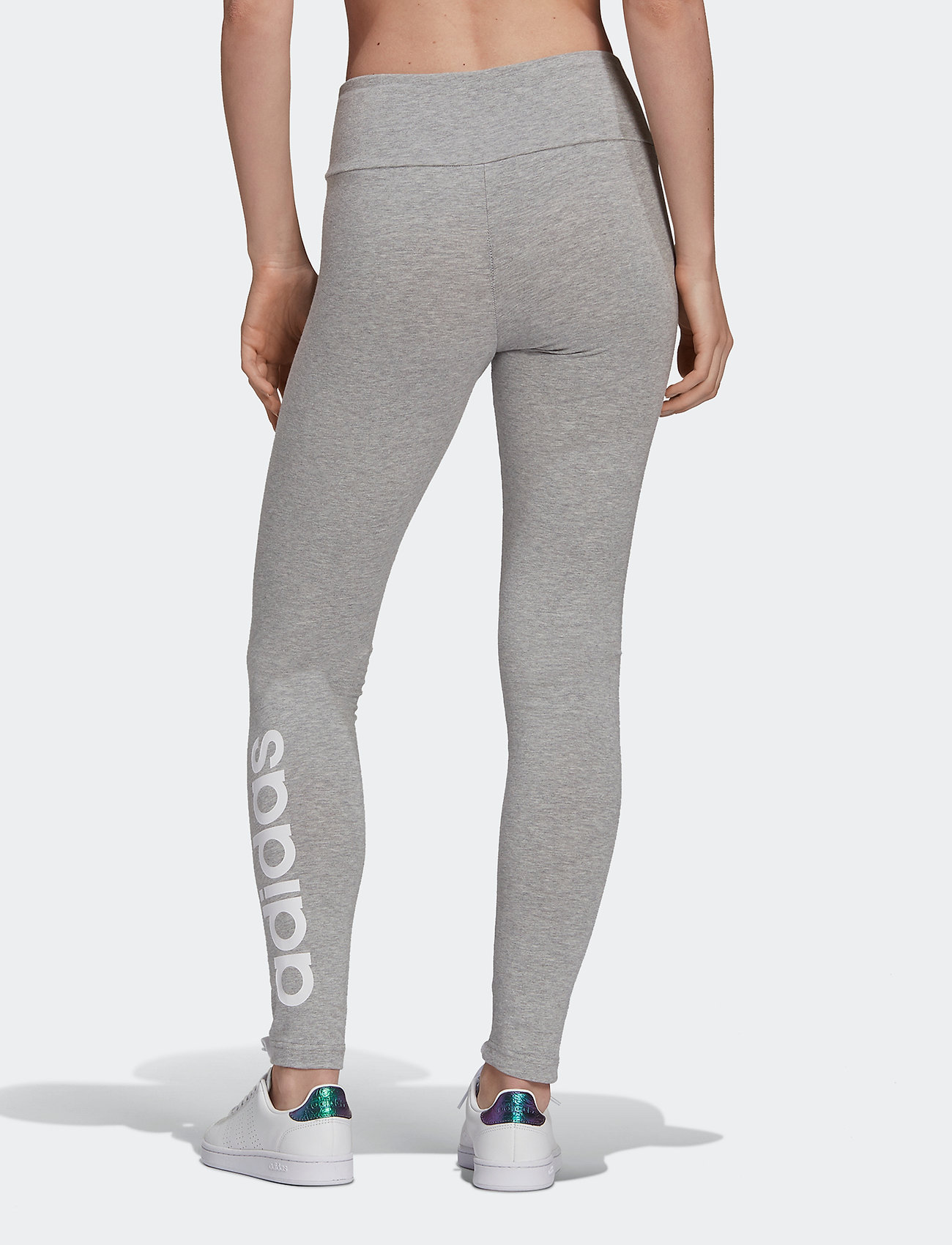 adidas Sportswear - W LIN LEG - fuld længde - mgreyh/white - 4
