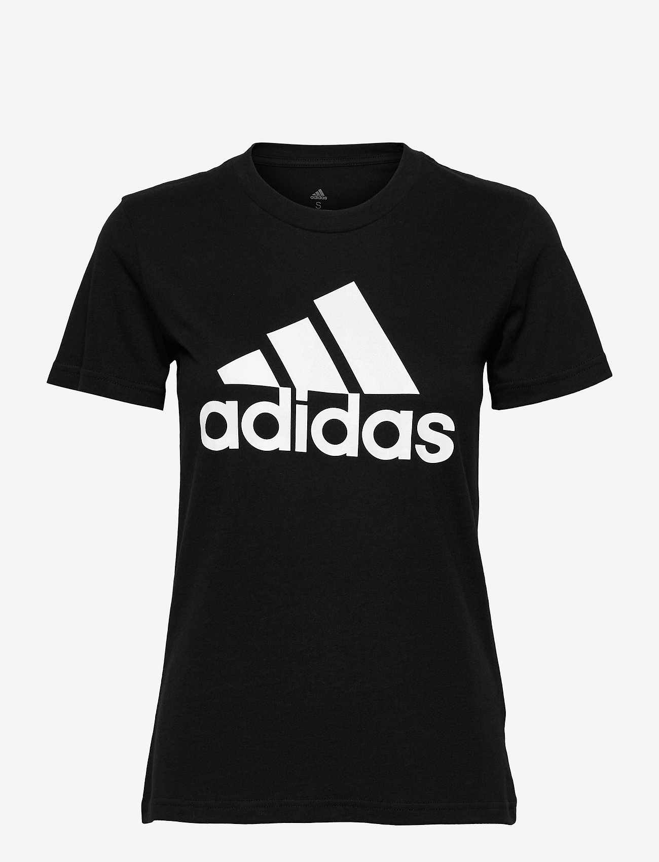 adidas Sportswear - ESSENTIALS LOGO T-SHIRT - t-shirts - black/white - 1