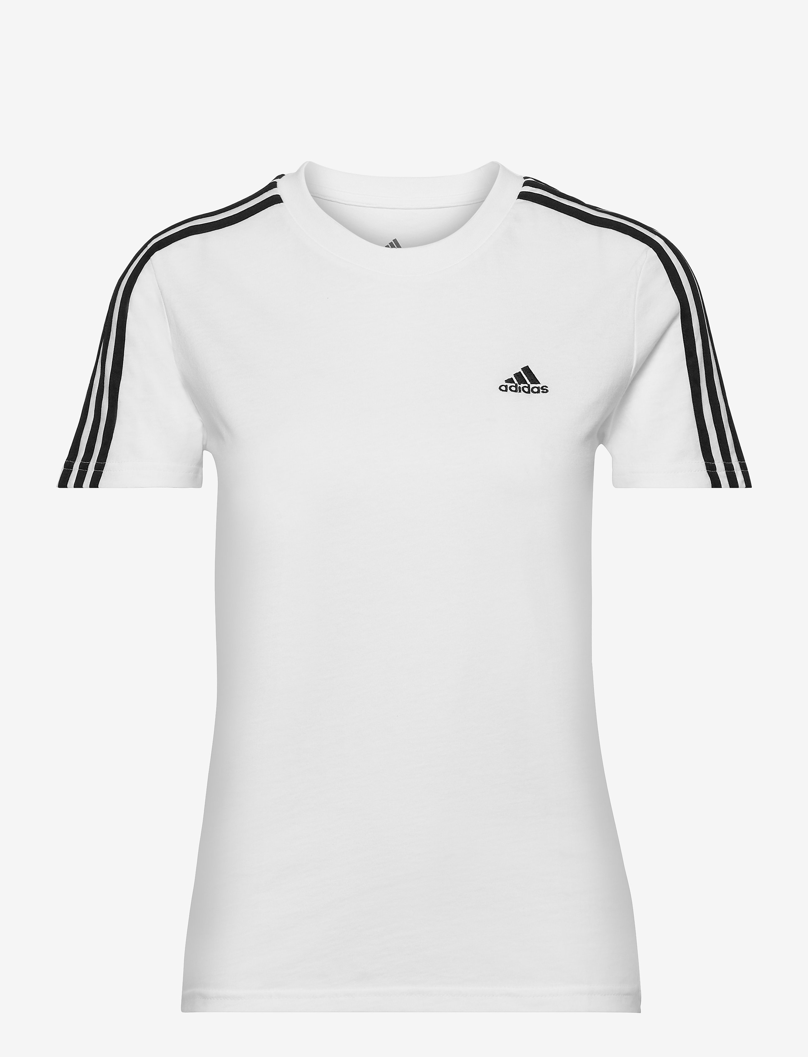 adidas Sportswear W 3S T - Kleidung - WHITE/BLACK / white