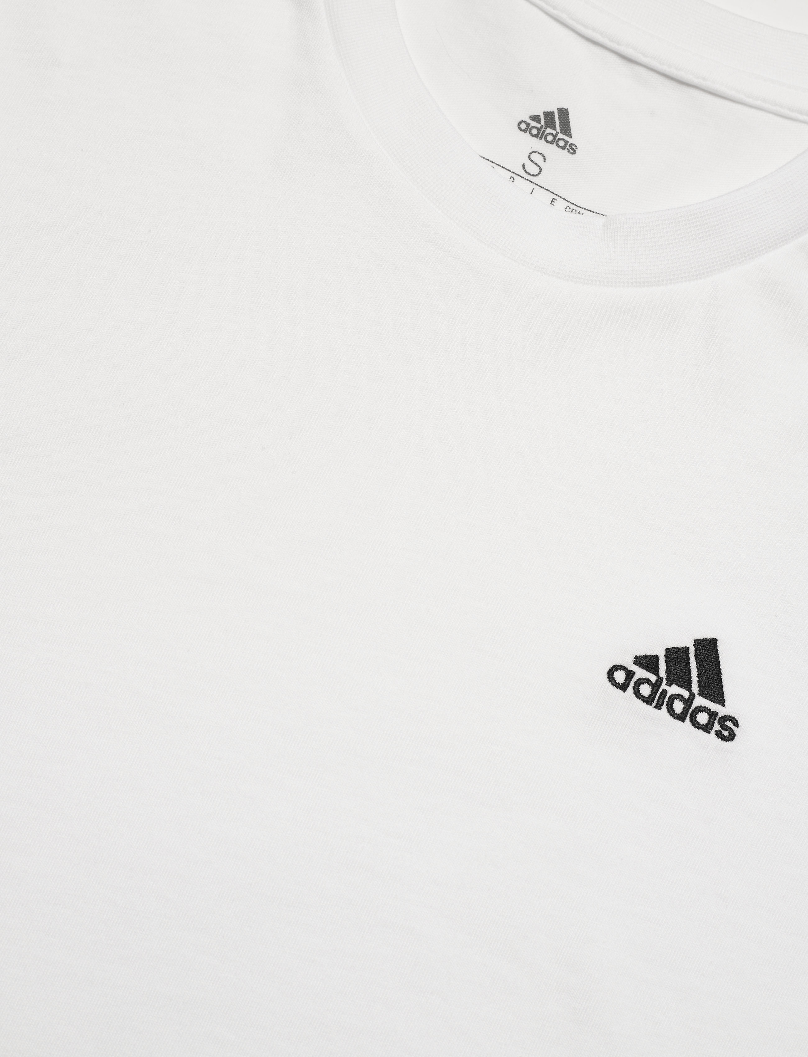 adidas Sportswear - W 3S T - t-shirts - white/black - 4