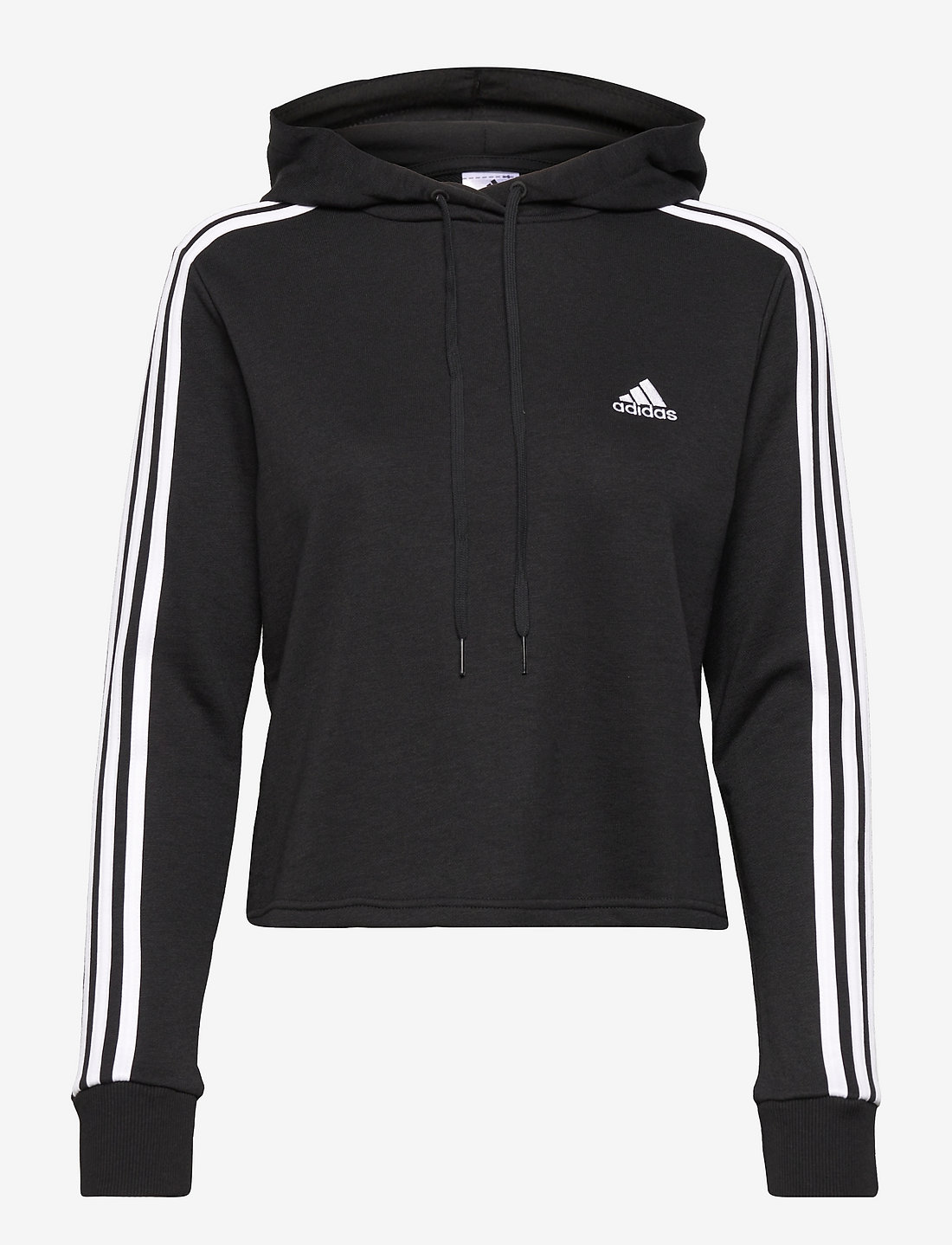 adidas Sportswear Essentials 3-stripes Cropped Hoodie – sweatshirts –  einkaufen bei Booztlet