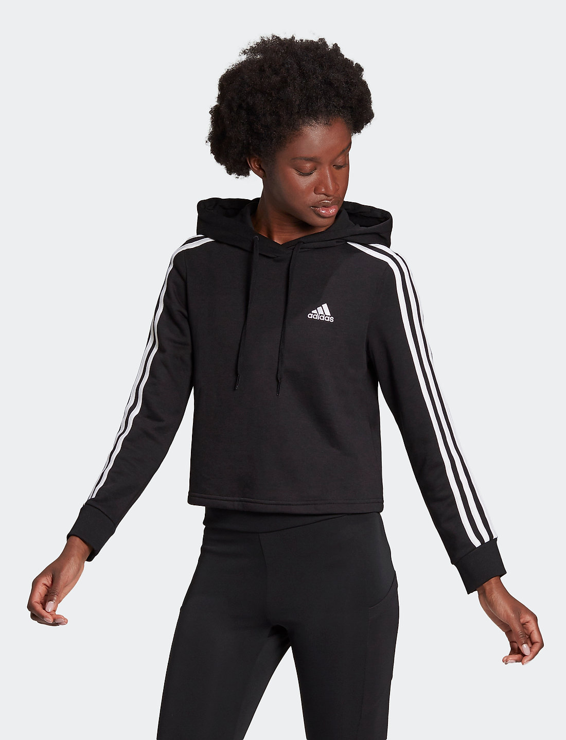 Addidas 2025 cropped hoodie