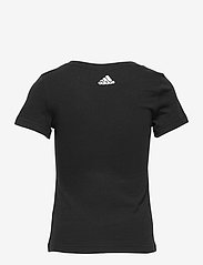 adidas Sportswear - adidas Essentials T-Shirt - short-sleeved t-shirts - black/white - 1