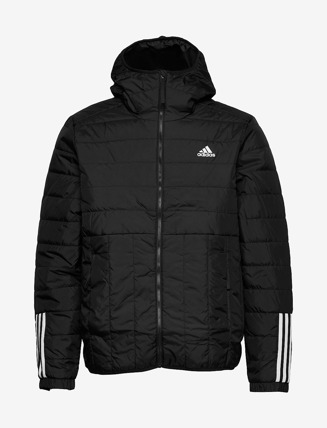 Adidas striped jacket with hood sales