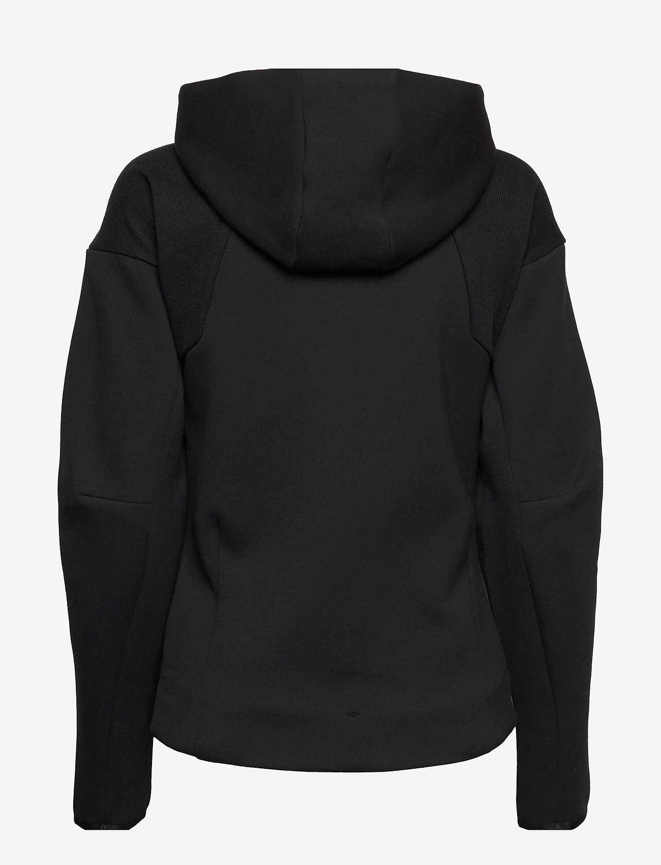 adidas Sportswear - W Z.N.E FZ - hoodies - black - 1