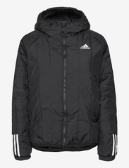 adidas Sportswear - Itavic 3-Stripes Light Hooded Jacket - vinterjakker - black - 0