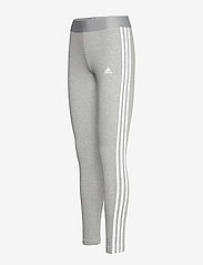 adidas Sportswear - ESSENTIALS 3-STRIPES LEGGINGS - leggings - mgreyh/white - 4