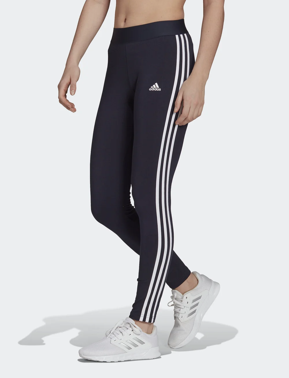 adidas Sportswear - W 3S LEG - treeningretuusid - legink/white - 0