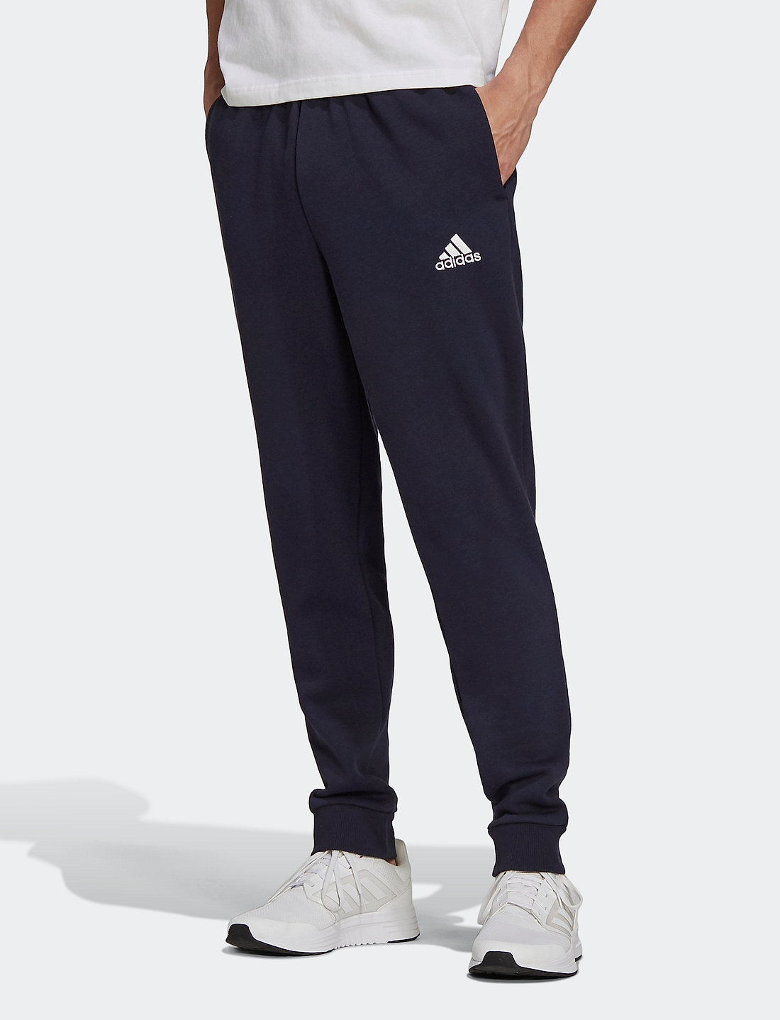 adidas Performance Essentials Fleece Regular Fit Tapered Cuff Joggers Boozt
