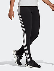 adidas Sportswear - Sportswear Future Icons 3-Stripes Skinny Pants W - kobiety - black - 4