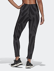 adidas Sportswear - Sportswear Future Icons Feel Fierce Graphic Leggings W - collegehousut - multco/carbon/black - 3