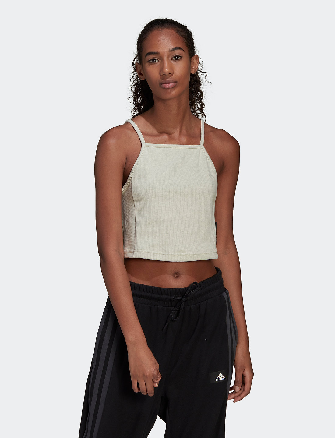 adidas Sportswear Studio Lounge Rib Tank Sleeveless tops Boozt