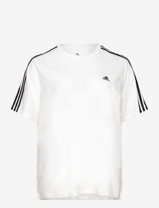 Essentials Slim 3-Stripes T-Shirt (Plus Size), adidas Sportswear