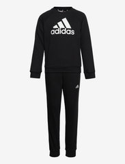 adidas Sportswear - LK BOS JOG FT - träningsoveraller - black/white - 0