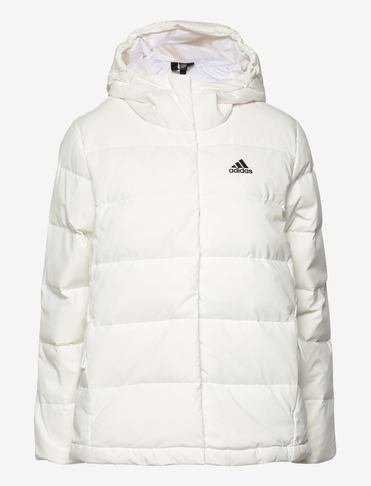adidas Sportswear - Helionic Hooded Down Jacket - vinterjakker - white - 0