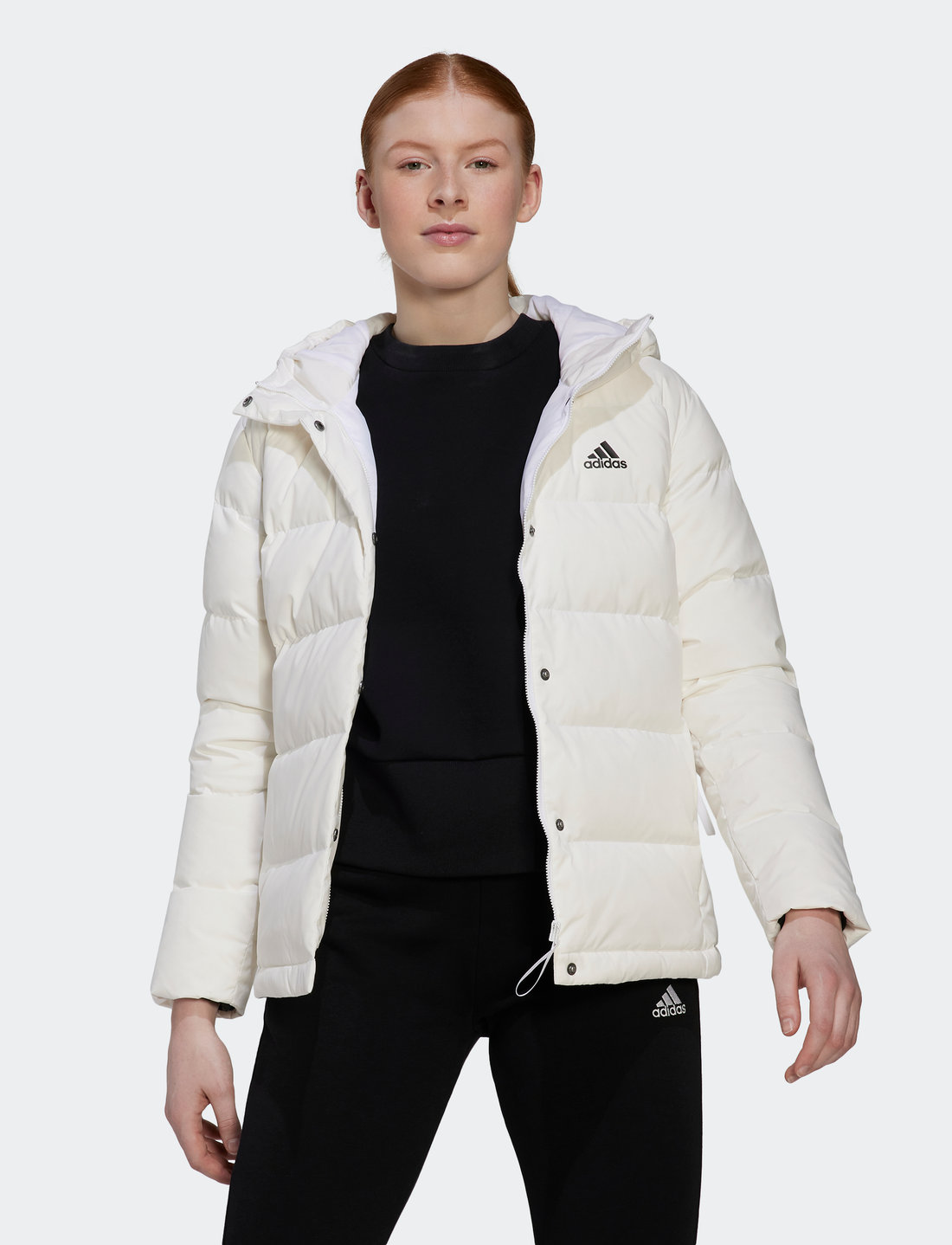 Adidas outdoor helionic hooded jacket sales
