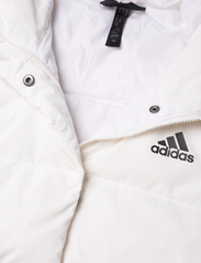 adidas Sportswear - Helionic Hooded Down Jacket - Žieminės striukės - white - 4