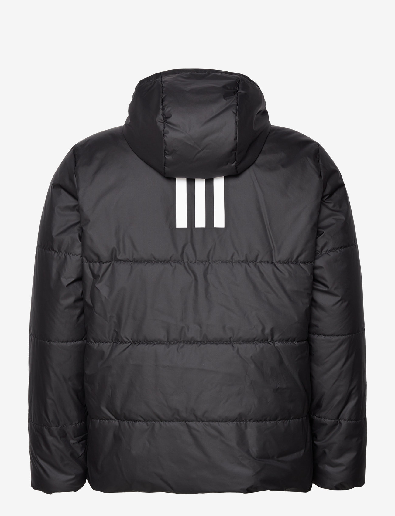 adidas Sportswear - BSC 3-Stripes Hooded Insulated Jacket - vinterjackor - black - 1
