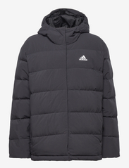 adidas Sportswear - Helionic Hooded Down Jacket - down- & padded jackets - black - 1