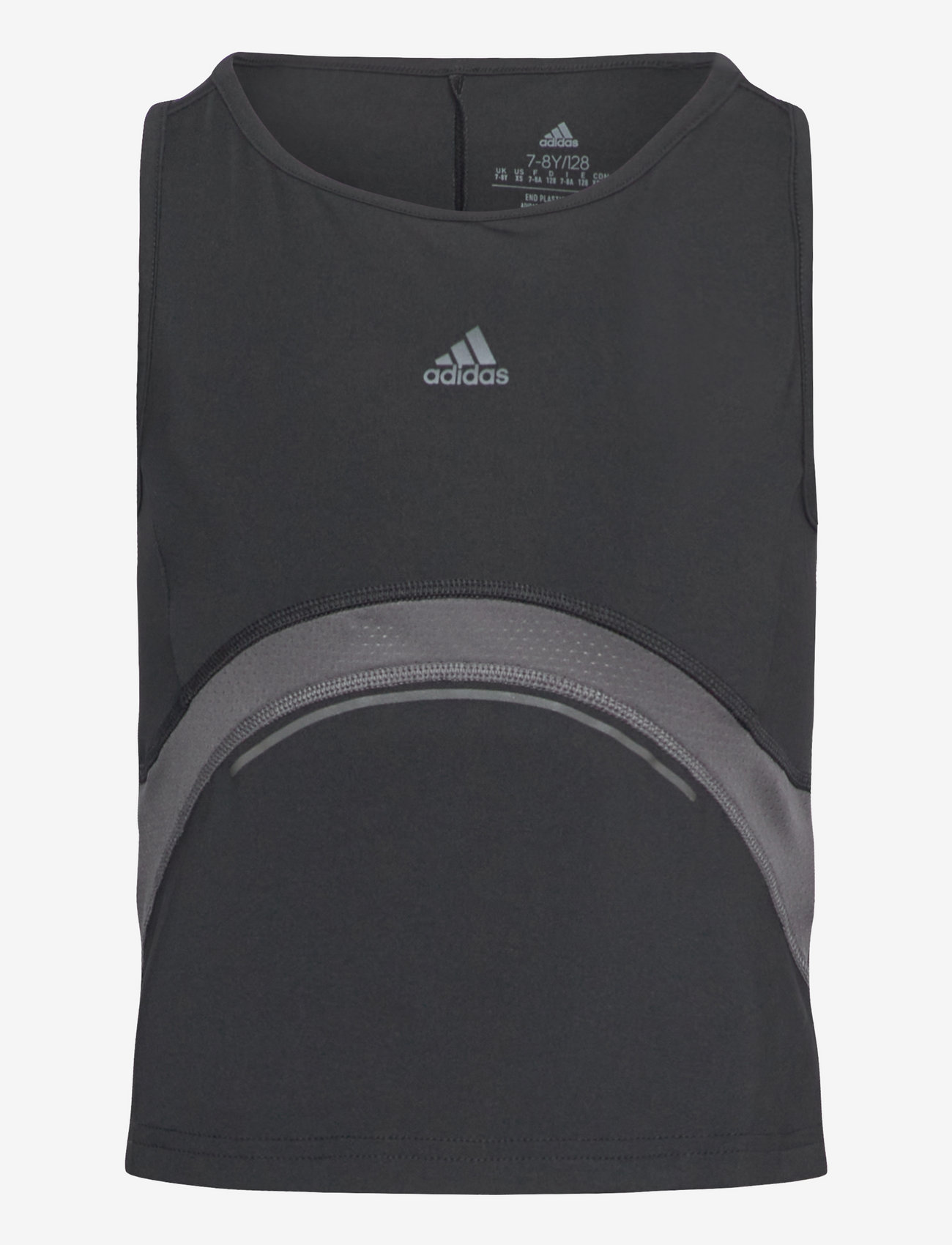 adidas Sportswear - AEROREADY HIIT Tank Top - varrukateta - black/gresix/refsil - 0