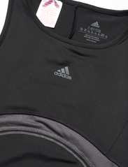 adidas Sportswear - AEROREADY HIIT Tank Top - bez piedurknēm - black/gresix/refsil - 5