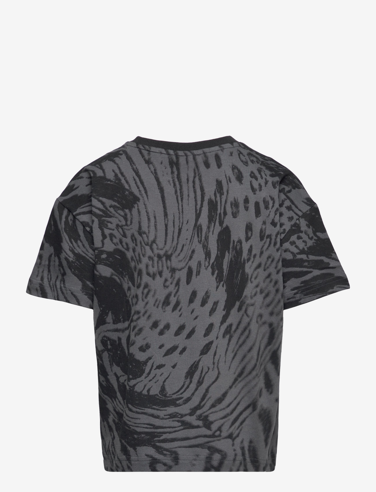 adidas Sportswear - Future Icons Hybrid Animal Print Cotton Regular T-Shirt - t-krekli ar īsām piedurknēm - gresix/black/white - 1
