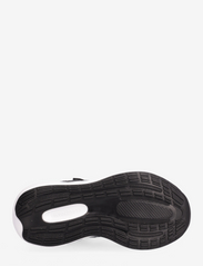 adidas Sportswear - RunFalcon 3.0 Elastic Lace Top Strap Shoes - matalavartiset tennarit - cblack/ftwwht/cblack - 4
