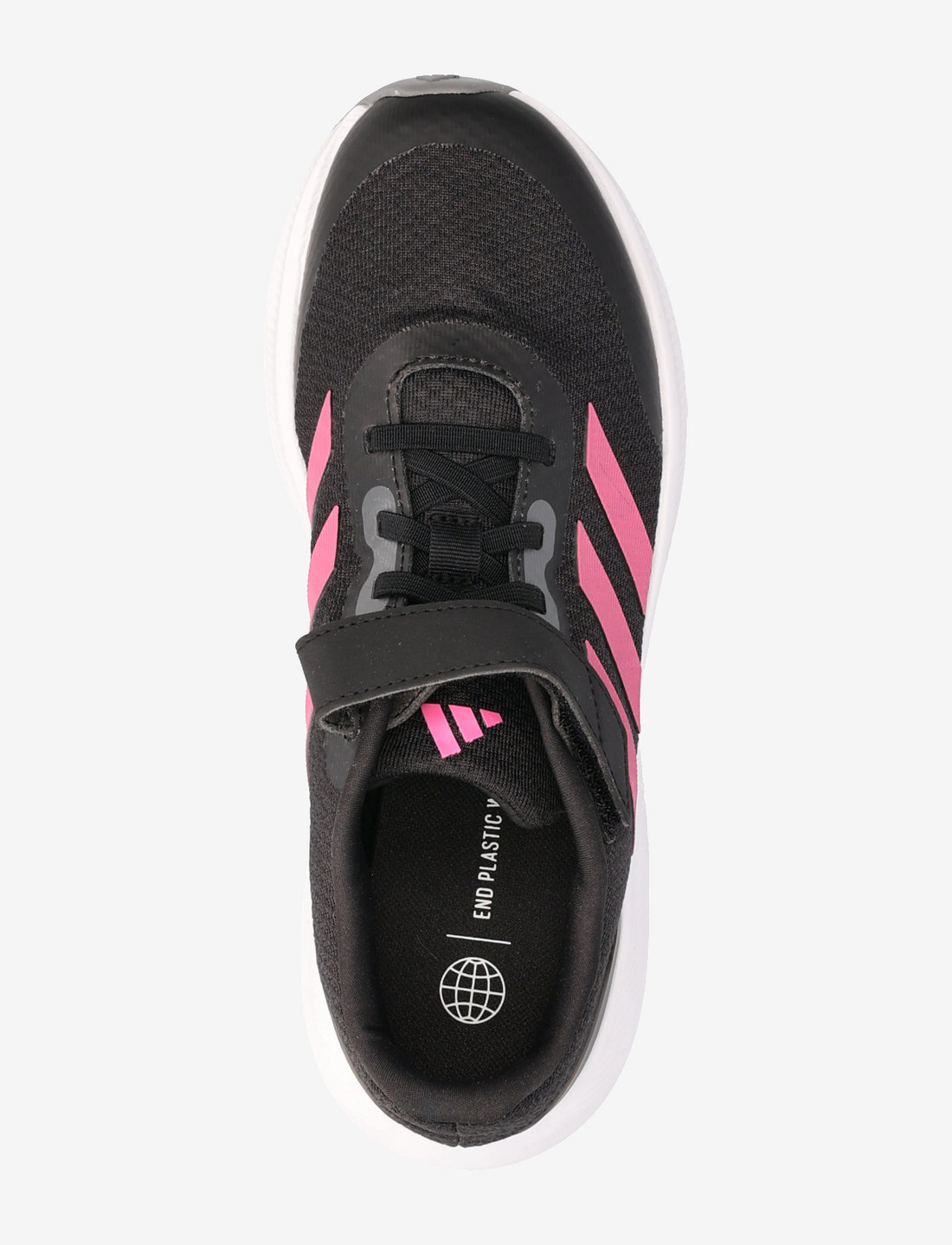 adidas Sportswear Runfalcon 3.0 Elastic Lace Top Strap Shoes (Cblack/pulmag/gresix)  – 193.29 kr –