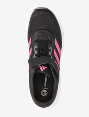 adidas Sportswear - RunFalcon 3.0 Elastic Lace Top Strap Shoes - matalavartiset tennarit - cblack/pulmag/gresix - 3