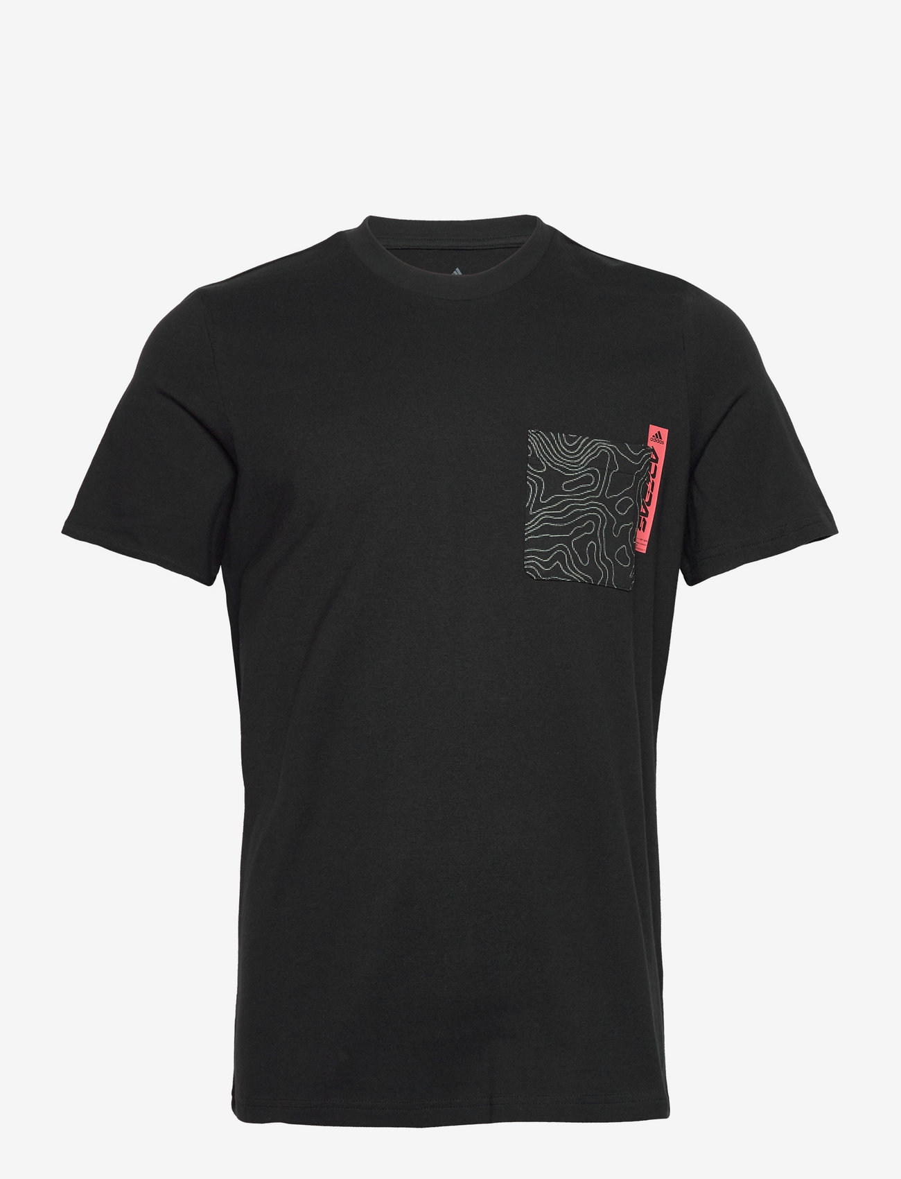 adidas Sportswear - City Escape Graphic Pocket T-Shirt - die niedrigsten preise - black - 0