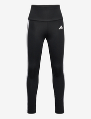 adidas Sportswear - G TR-ES 3S TIG - running & training tights - black/white - 0