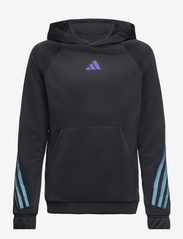 adidas Sportswear - U TI HOODIE - džemperi ar kapuci - black/white/selufu/lu - 0