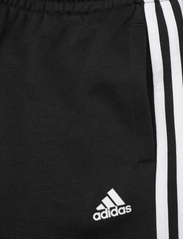adidas Sportswear - U 3S FL PANT - laveste priser - black/white - 2