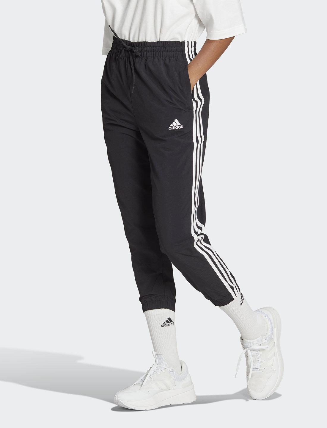 Striped top tracksuit bottoms