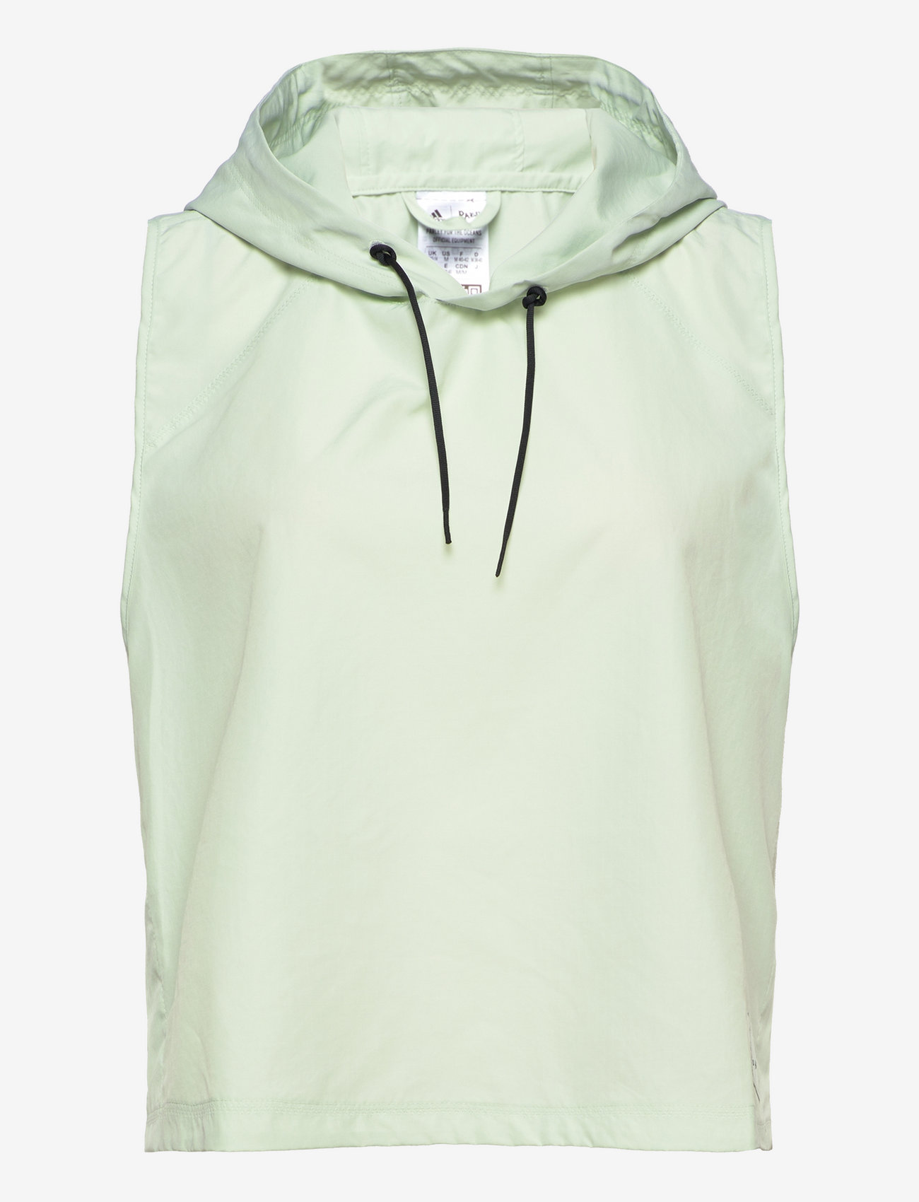 adidas Sportswear - Parley Run for the Oceans Hooded Top - sweatshirts & hoodies - lingrn - 0