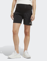 adidas Sportswear - W MATERNITY SHO - korte trainingsshorts - black/white - 3