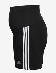 adidas Sportswear - W MATERNITY SHO - sportshorts - black/white - 2