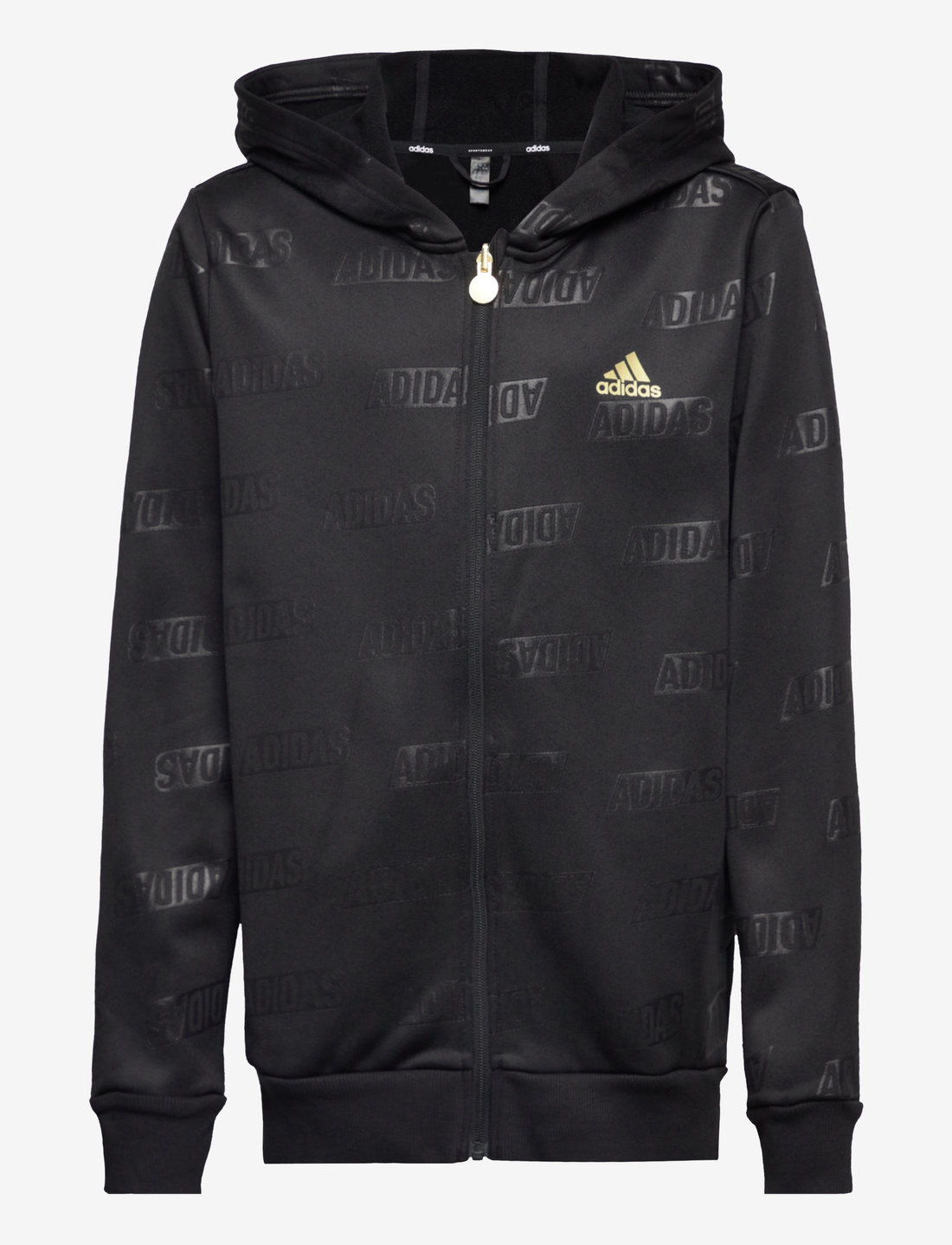 adidas Sportswear Brand Love Golden Full zip Hoodie Kids Hoodies