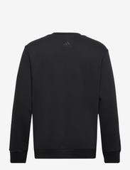 adidas Sportswear - Essentials Fleece Big Logo Sweatshirt - collegepaidat - black - 1