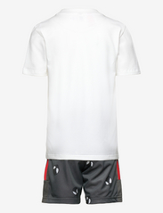 adidas Sportswear - LB DY SM T SET - setit, joissa lyhythihainen t-paita - white/brired - 1