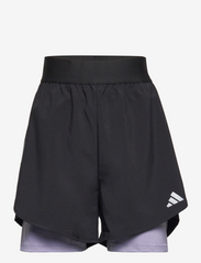 adidas Sportswear - G RUN 2in1 SHO - sport-shorts - black/silvio/refsil - 0