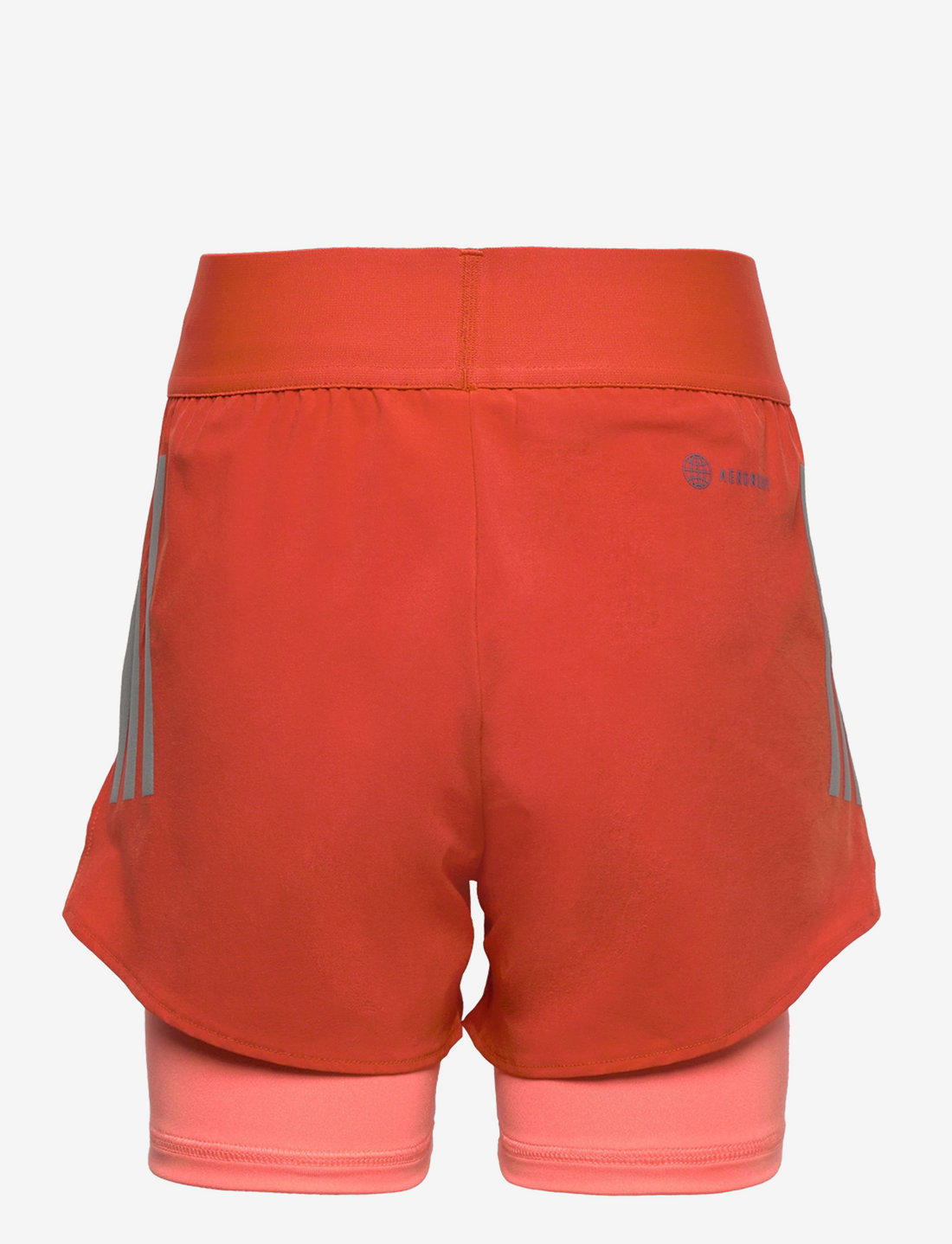 Red adidas 2025 running shorts
