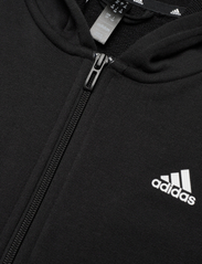 adidas Sportswear - G LIN FZ HD - hoodies - black/white - 2