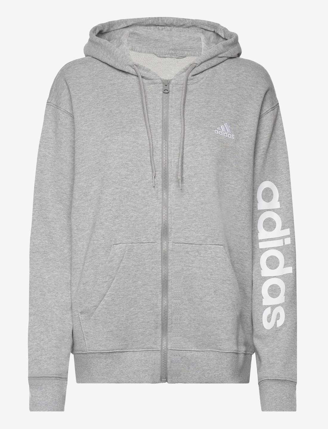 adidas Sportswear W Lin Ft Fz Hd sweatshirts shop at Booztlet