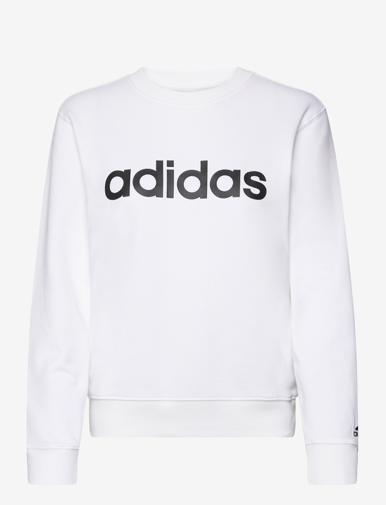 adidas Sportswear - W LIN FT SWT - kläder - white/black - 0